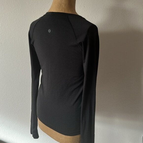 Lululemon sz 6 Swiftly Tech Long-Sleeve Shirt 2.0Hip Length running training - Picture 3 of 8